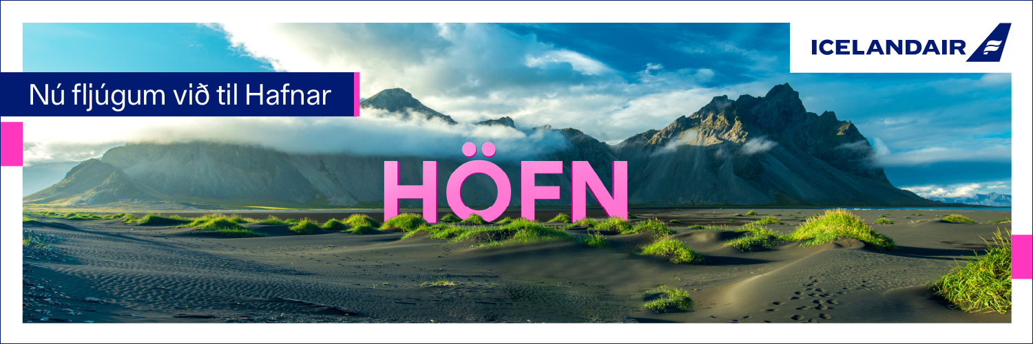 Nú fljúgum við til Hafnar