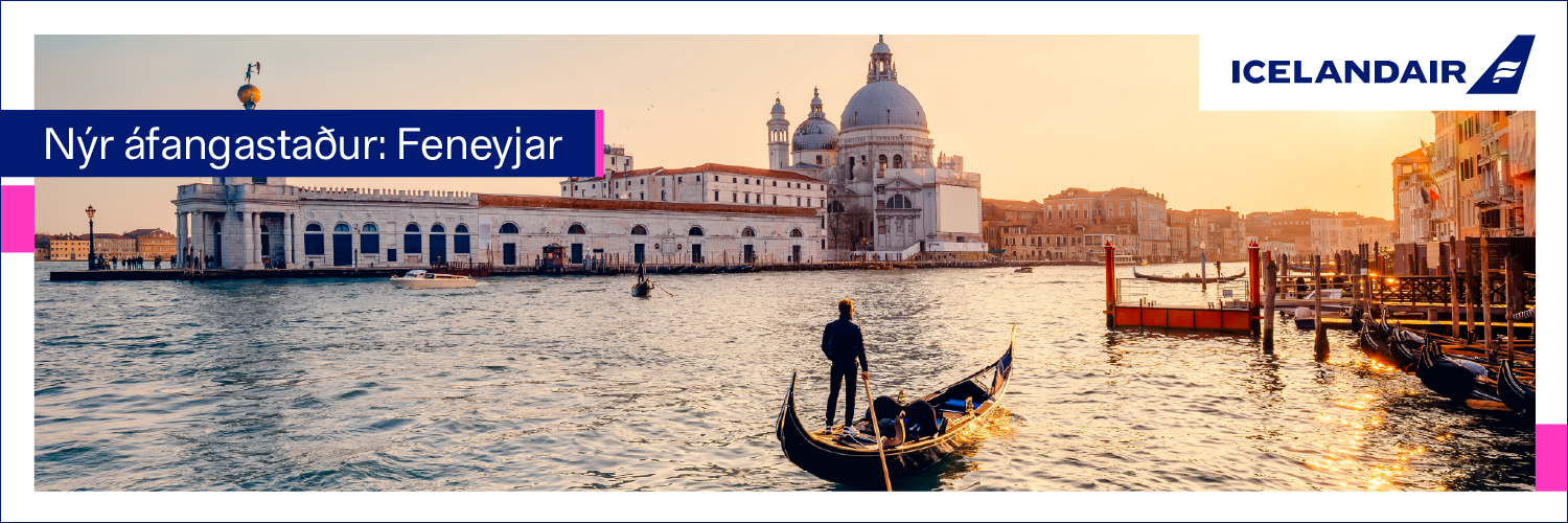nýr áfangastaður Icelandair: feneyjar