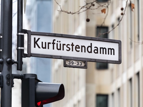 Kurfurstendamm neighborhood in berlin