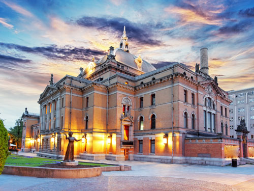 National theater in Oslo