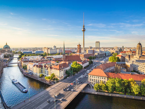 Berlin cityscape