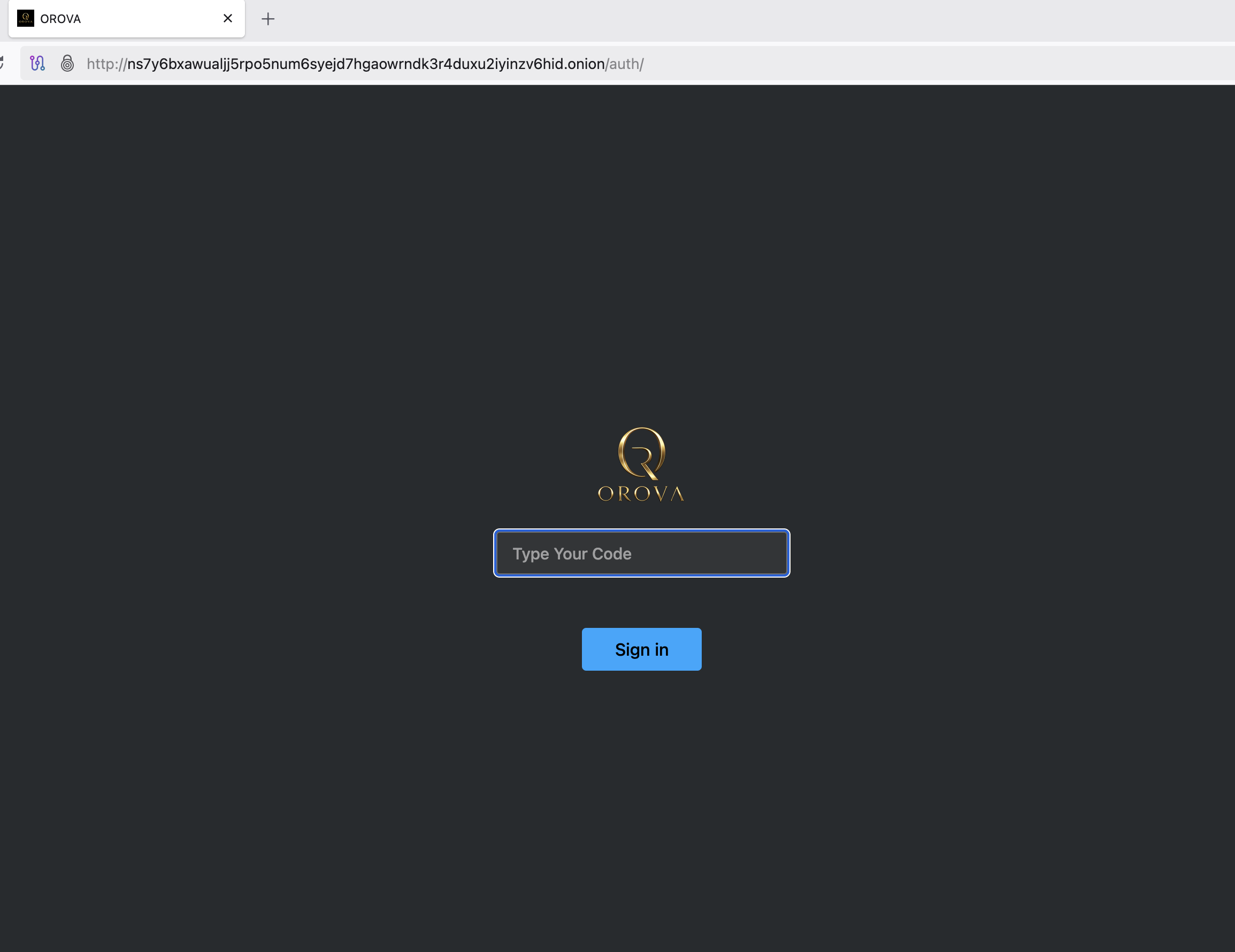 Fig 6. Onion payment website