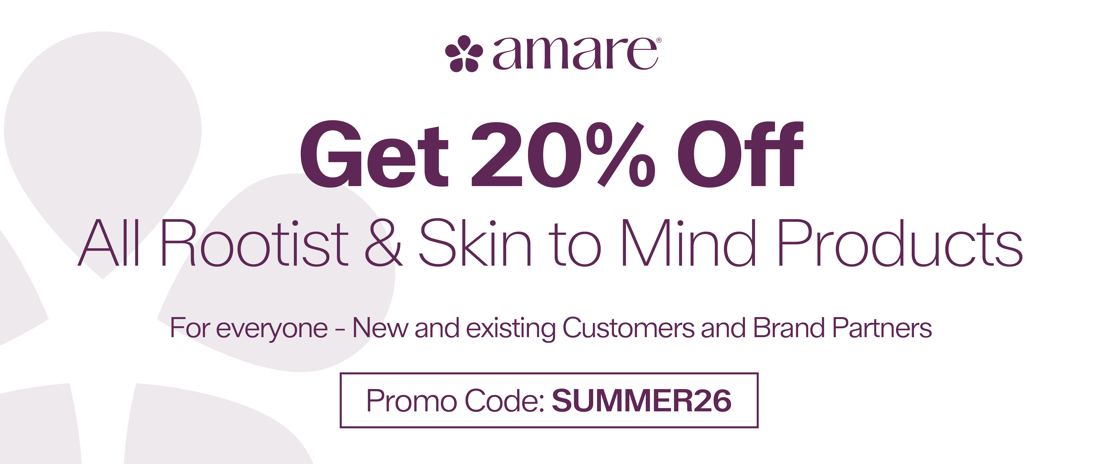 Hot Summer Offer for Rootist & Skin to Mind Products Promotion