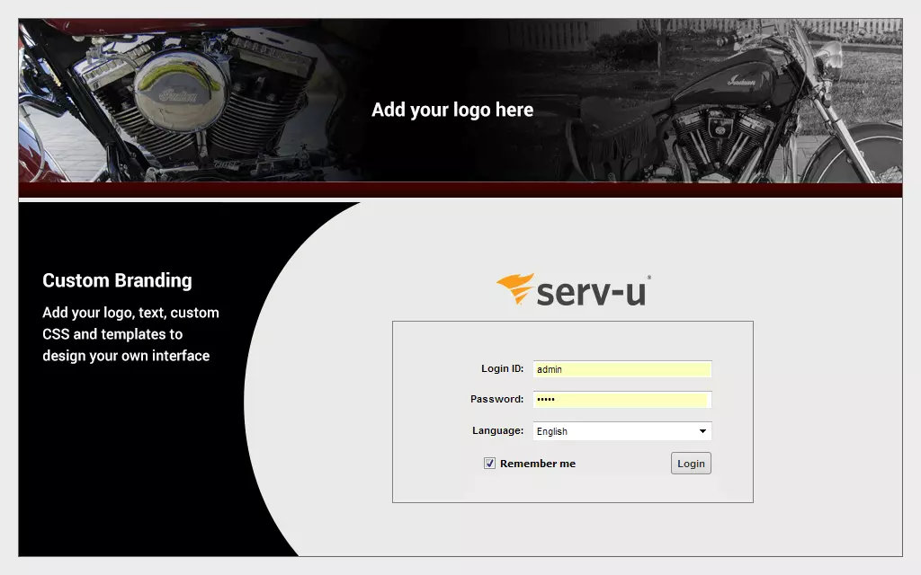 Active Directory or LDAP Authentication Serv-U Use Case Layout Feature Detail Image 0