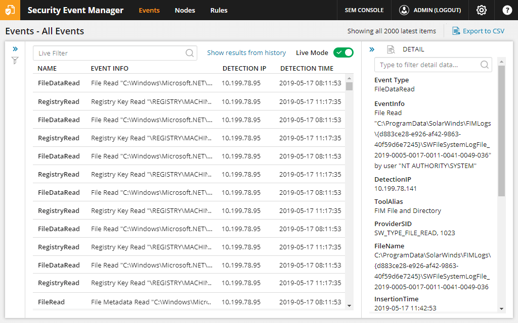 File Integrity Monitoring Software - FIM Integrity Checker | SolarWinds