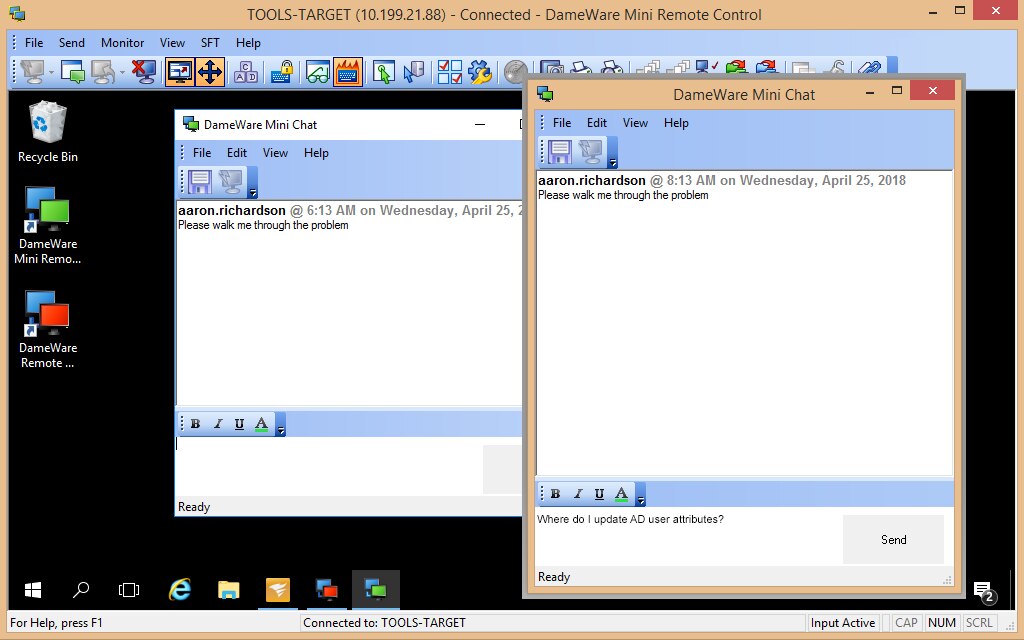 Remote Desktop Connection Over the Internet - via Proxy Dameware Use case type 1 2 Features Array Item - features item image