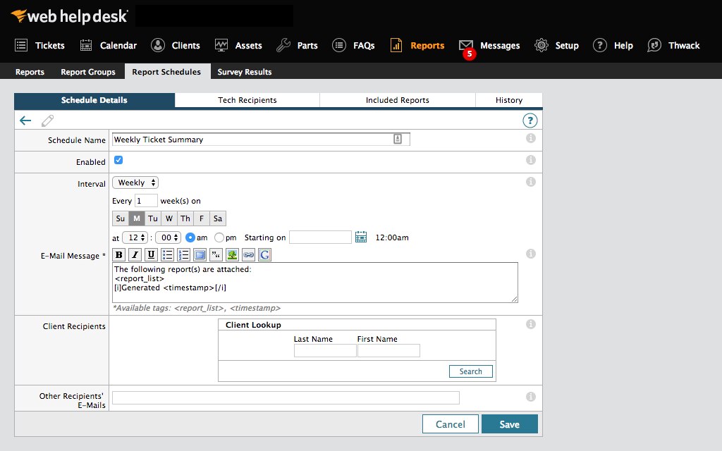 Reports Management, Help Desk Reporting – Web Help Desk Use case type 1 2 Features Array Item - features item image