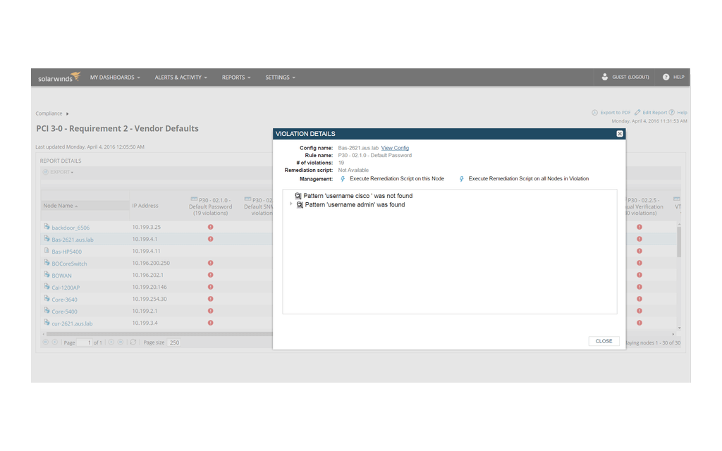 Vulnerability Detection - Vulnerability Test 2 Features Array Item - features item image