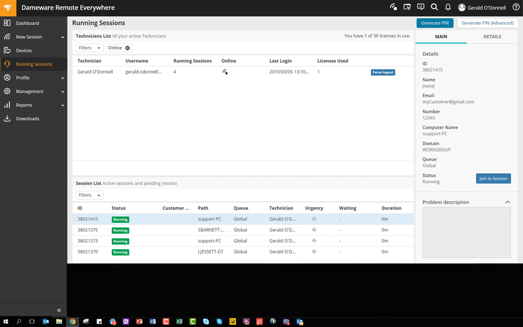 Dameware Software Features | SolarWinds