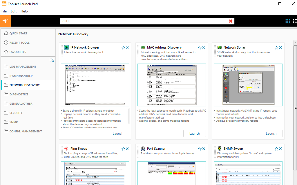 Network Monitoring Tools - Free Trial 3 Features Array Item - features item image