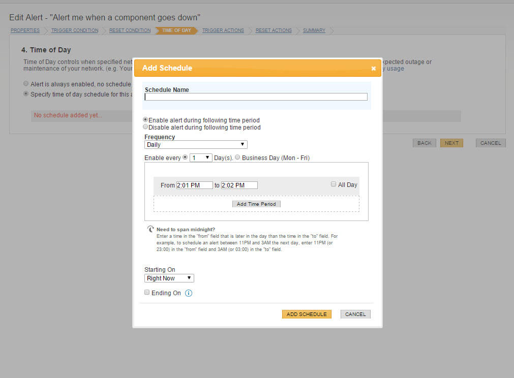 Network Monitoring Alerts - Network Notification Software 1 Features Array Item - features item image