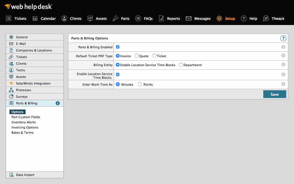 Help Desk Reporting and Monitoring Web Help Desk Use case type 1 3 Features Array Item - features item image