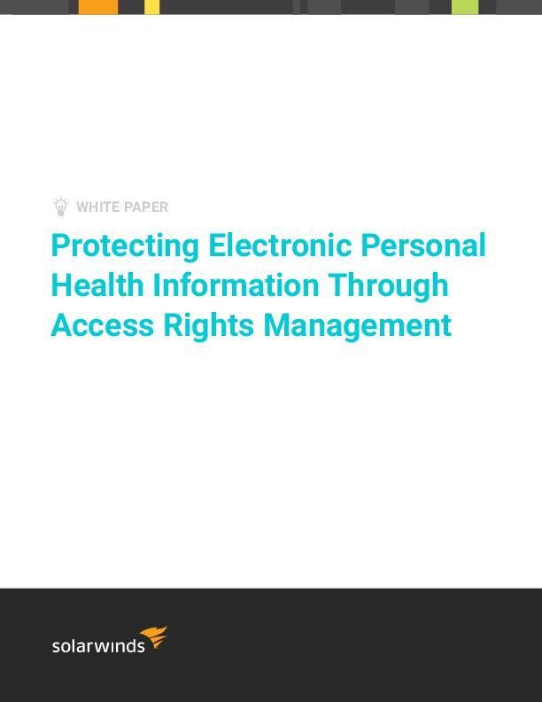 Protecting Electronic Personal Health Information Through Access Rights Management - pdf preview Protecting Electronic Personal Health Information Through Access Rights Management - pdf preview