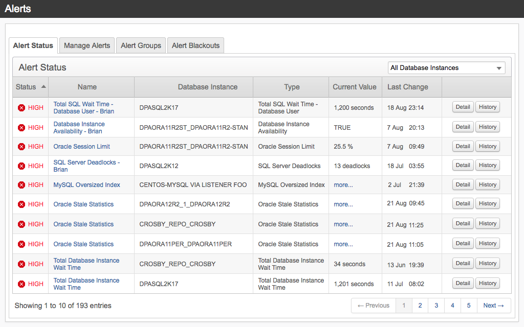Database Performance Analyzer for Oracle - tab10 image en-us