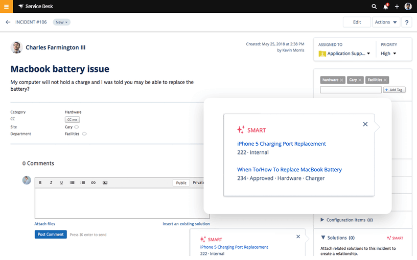 Help Desk Knowledge Base - Knowledge Management 1 Features Array Item - features item image