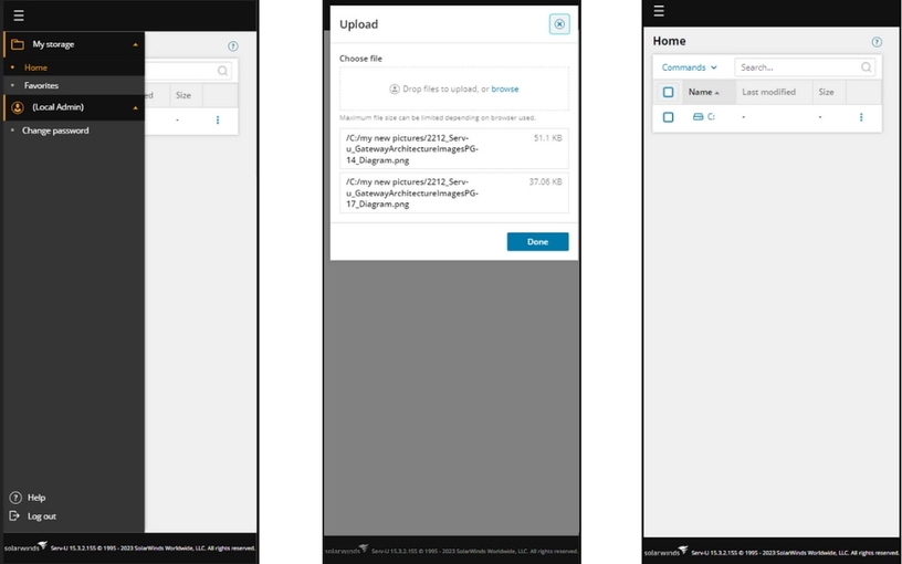 FTP Program for PCs and Mobile Devices Serv-U Use Case Layout Feature Detail Image 4