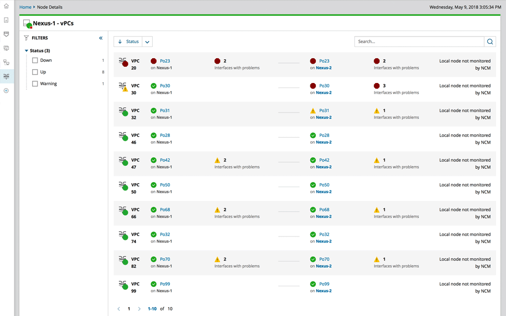 Network Infrastructure Monitoring Tool Use case type 1 3 Features Array Item - features item image