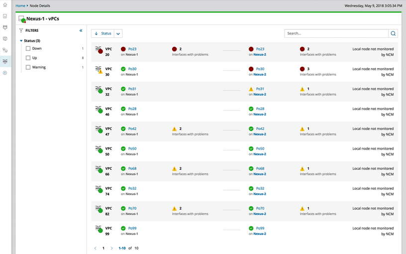 Network Infrastructure Monitoring Tool Use case type 1 3 Features Array Item - features item image