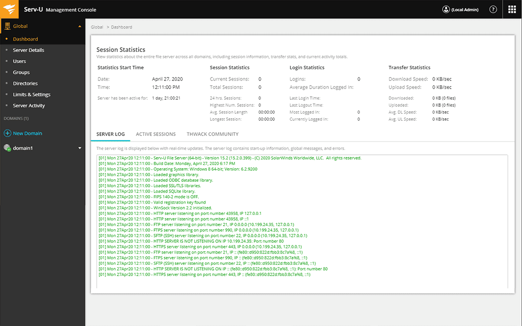 FTP Server for Windows - Safe FTP Solution Serv-U Use Case Layout Feature Detail Image 3