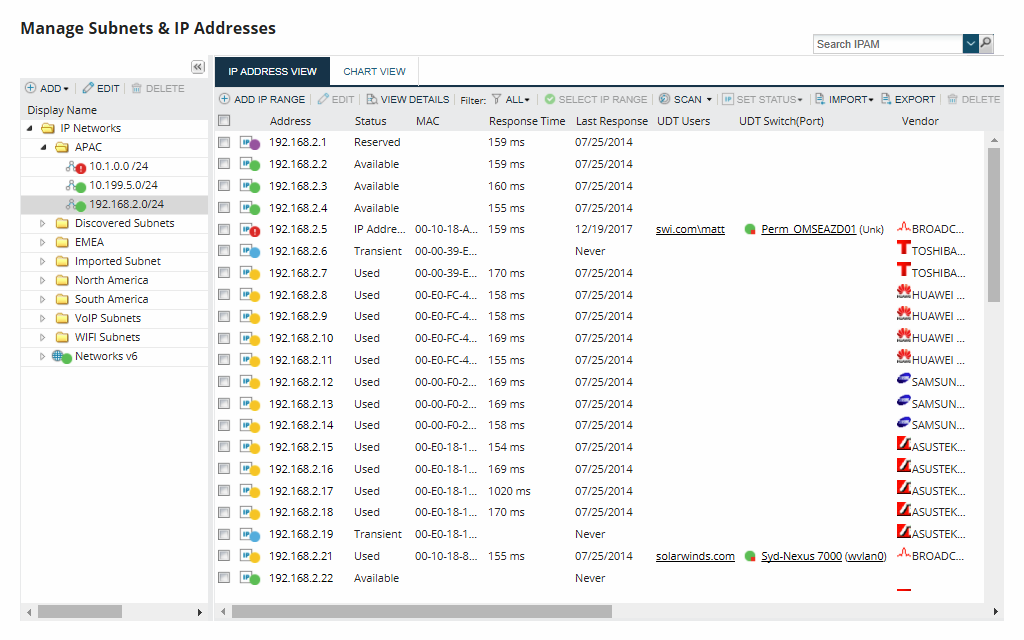 IP Address and Domain Lookup - SmartWhois - Main Window and Menu