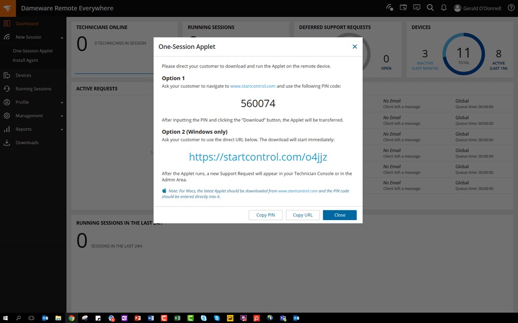 Remote Desktop Reporting Dameware Use case type 1 1 Features Array Item - features item image