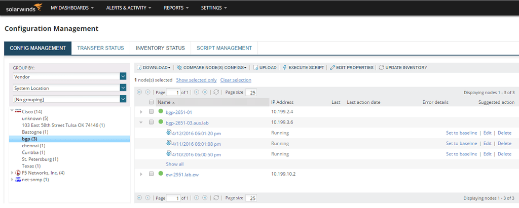 Network Configuration Management 1 Integrations Feature Array Item Image