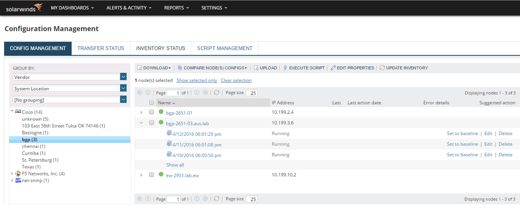 Network Configuration Management 1 Integrations Feature Array Item Image