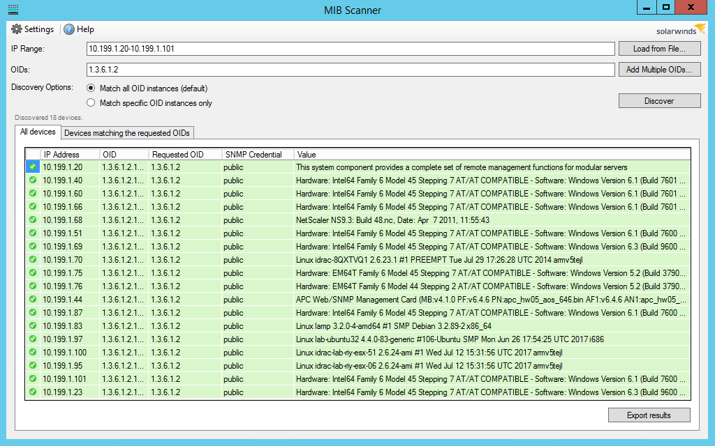 SNMP MIB Browser: MIB Scanner, Explorer, and Reader | SolarWinds