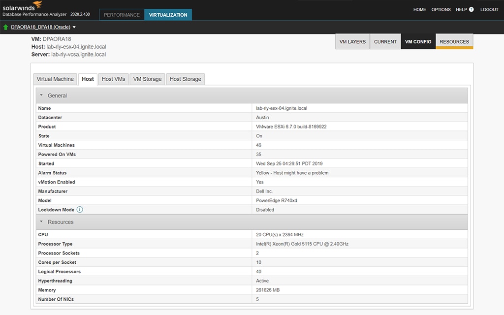 Monitor Virtualization Database Performance Use case type 1 2 Features Array Item - features item image