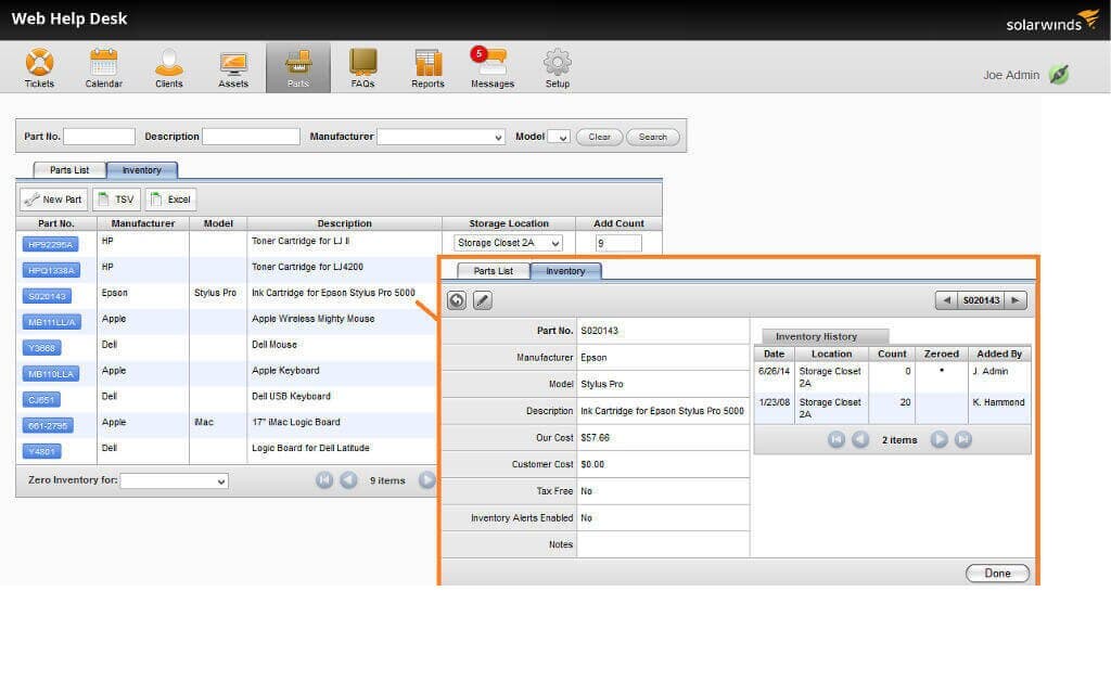 Asset Management Software – Web Help Desk Use case type 1 2 Features Array Item - features item image