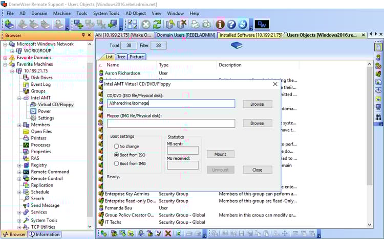 Remote Management - Intel vPro Technology with AMT - Dameware | SolarWinds