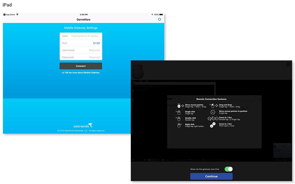 Remote Support Tool for Android and iOS Mobile Devices Dameware Use case type 1 3 Features Array Item - features item image