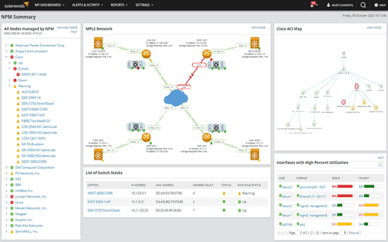 Network Infrastructure Monitoring Tool Use case type 1 Product Hero - hero image