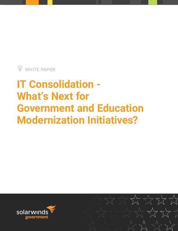IT Consolidation -What’s Next for Government and Education Modernization Initiatives - pdf preview IT Consolidation -What’s Next for Government and Education Modernization Initiatives - pdf preview