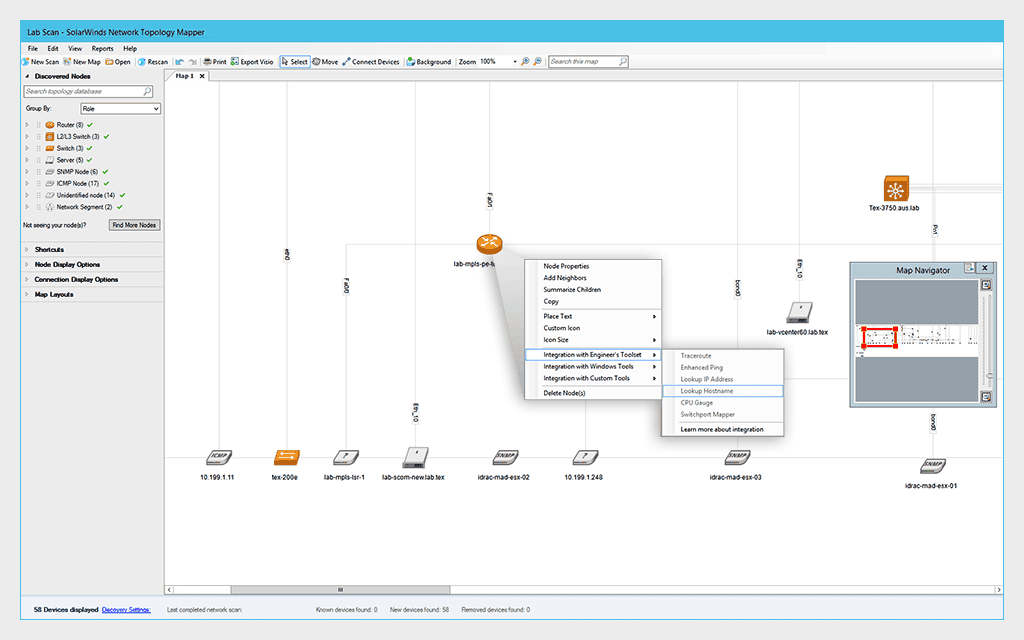 Automated Network Mapping Use case type 1 Product Hero - hero image
