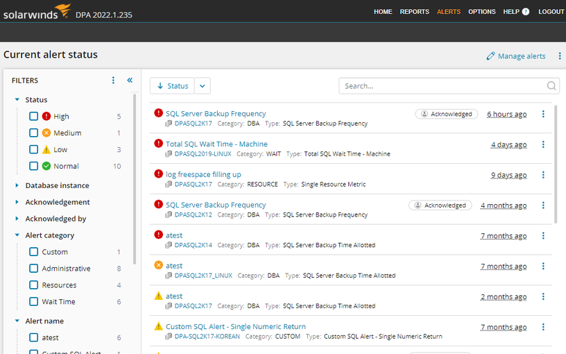 Remediate and optimize Percona databases