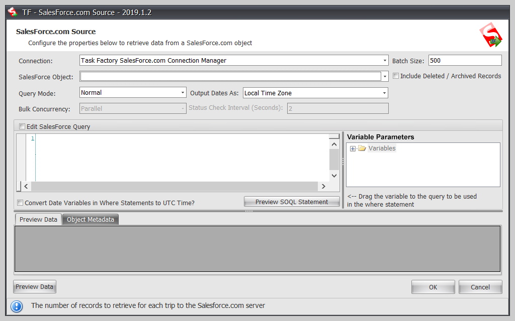 Salesforce Source and Destination SSIS Components SolarWinds