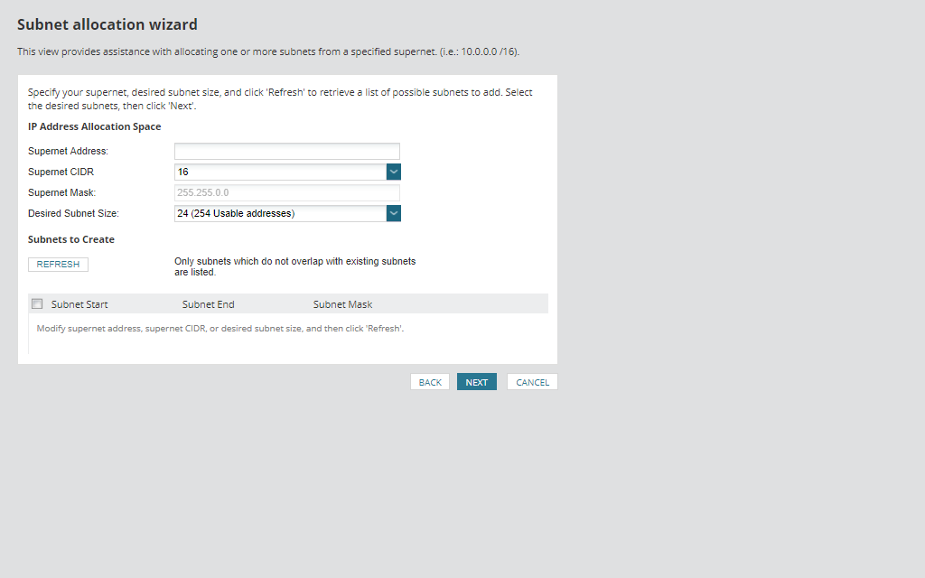 IP Subnetting - Manage and Monitor IP Subnets 1 Features Array Item - features item image