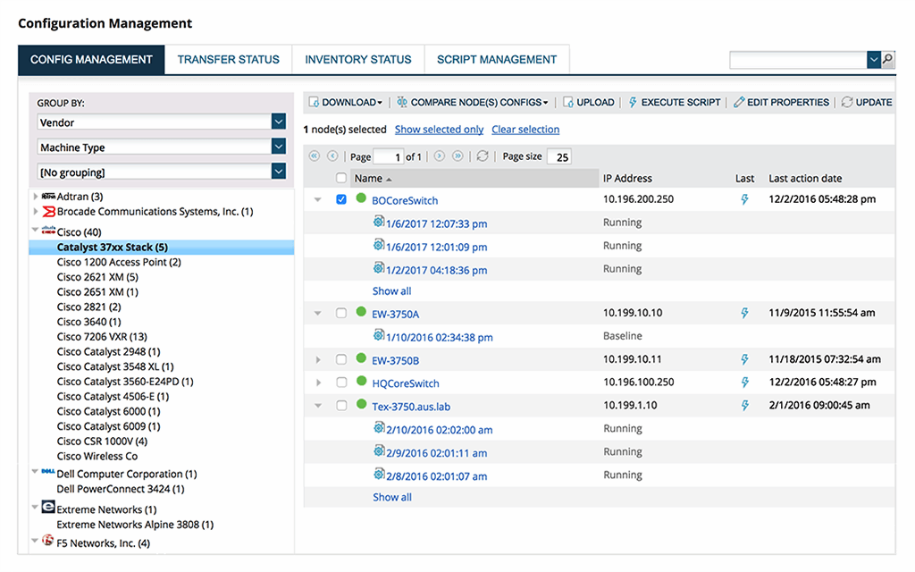 Config Compare Tool - Compare Configuration Use case type 1 2 Features Array Item - features item image