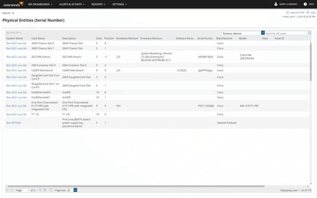Network Inventory Software - Device Inventory Tool and Scanner Use case type 1 1 Features Array Item - features item image