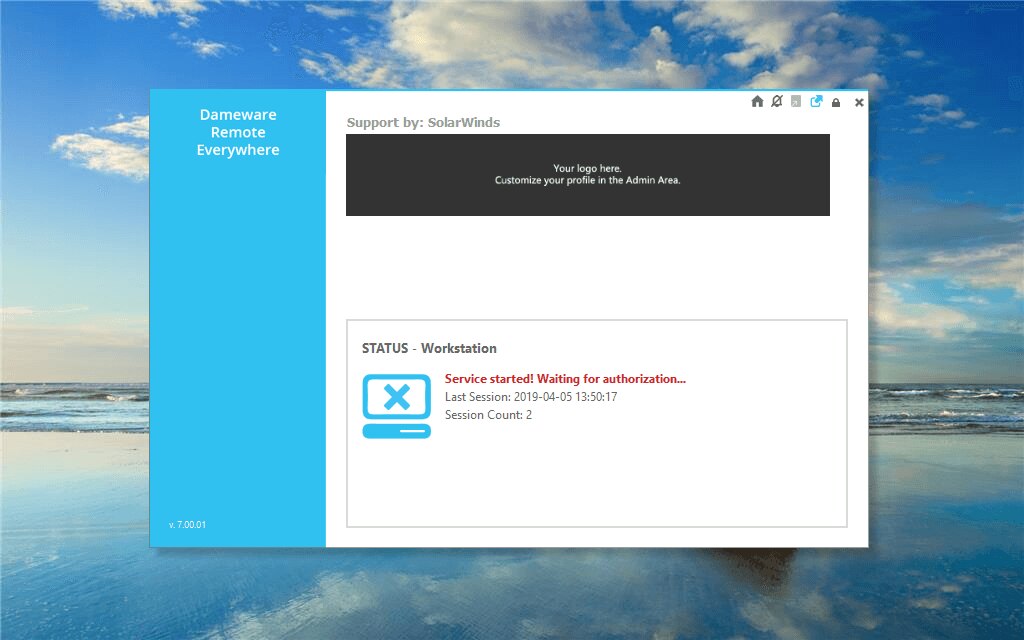 Online Remote Desktop Access Software Dameware Use case type 1 2 Features Array Item - features item image