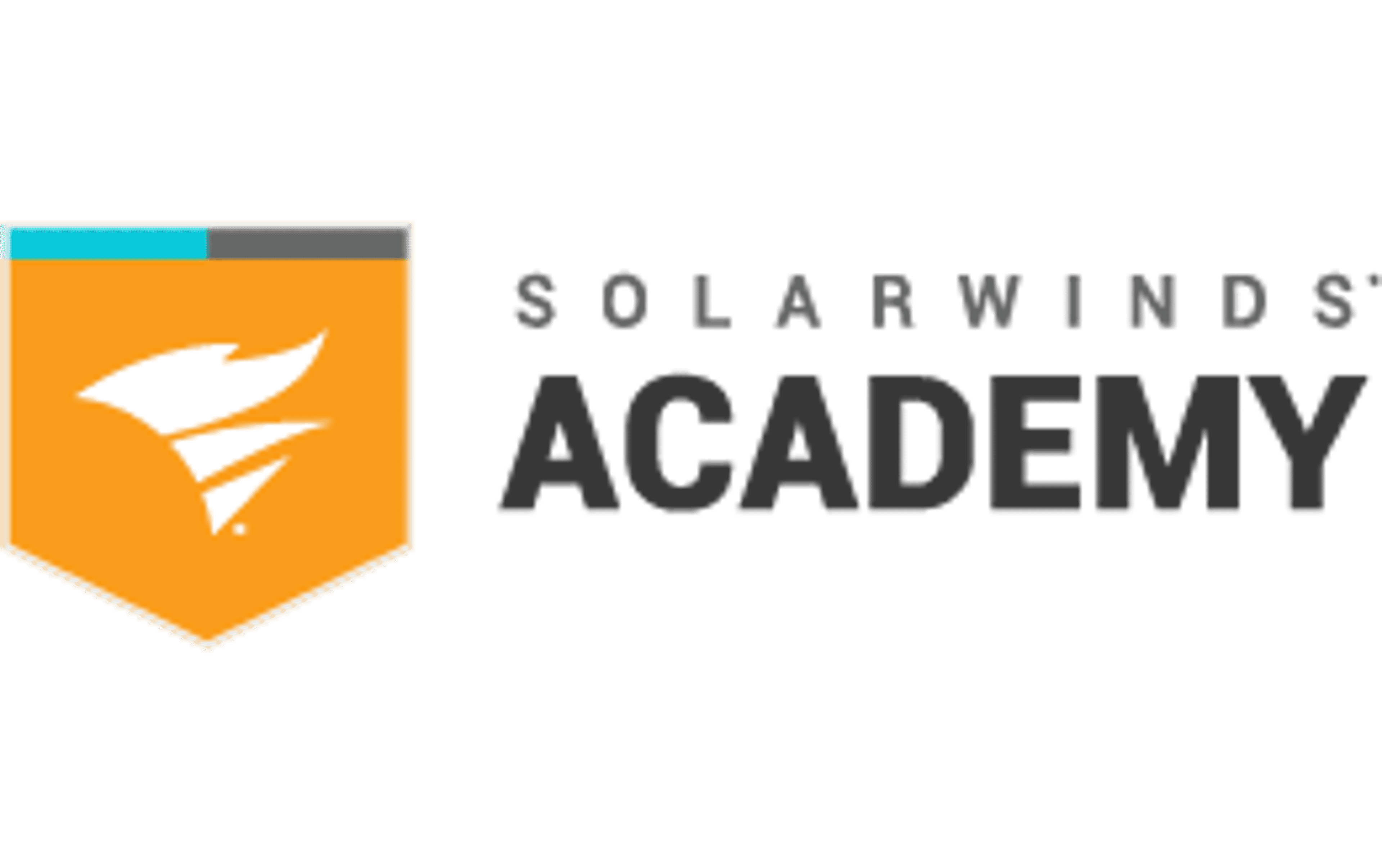 Solarwinds Academy logo with stroke