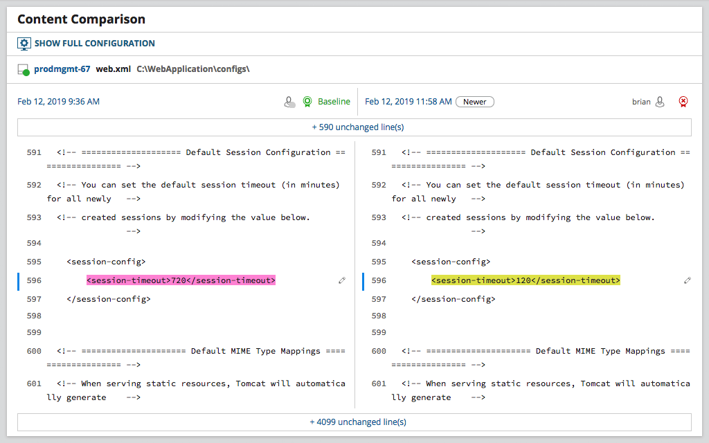 Database Change Configurations Monitoring Tool Use case type 1 1 Features Array Item - features item image