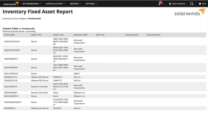 IT Asset Inventory Management for Server & Software Use case type 1 4 Features Array Item - features item image