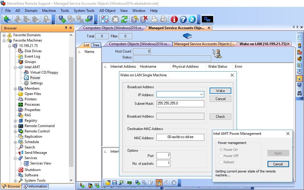Remote Desktop Support - PC Control Software Dameware Use case type 1 2 Features Array Item - features item image
