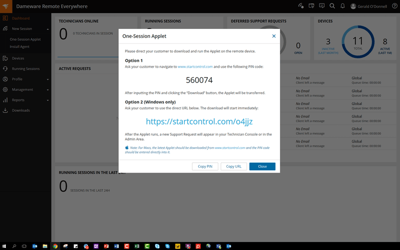 In-depth scripting options for end-user devices