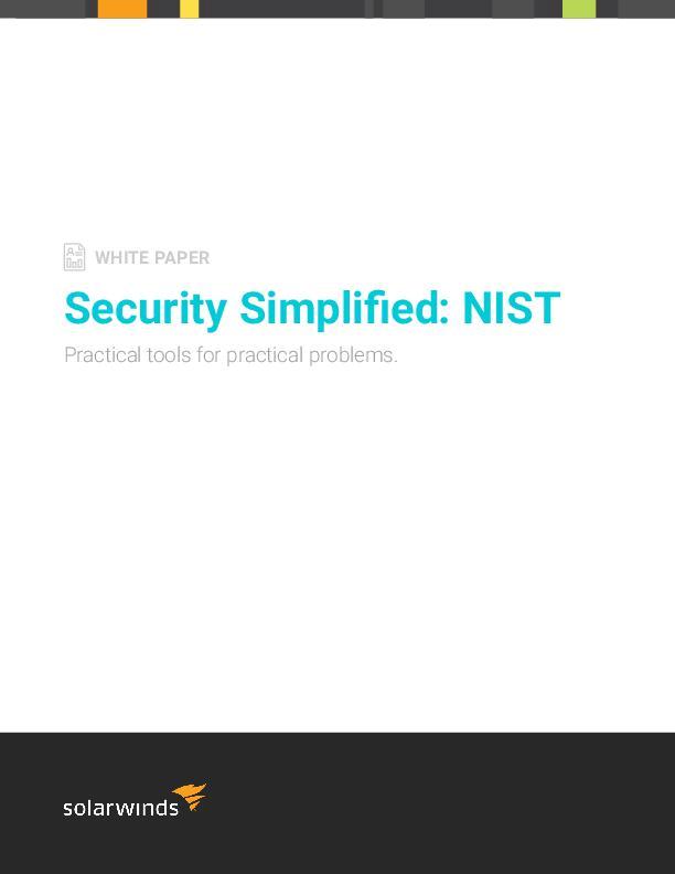 Security Simplified NIST Whitepaper - pdf preview