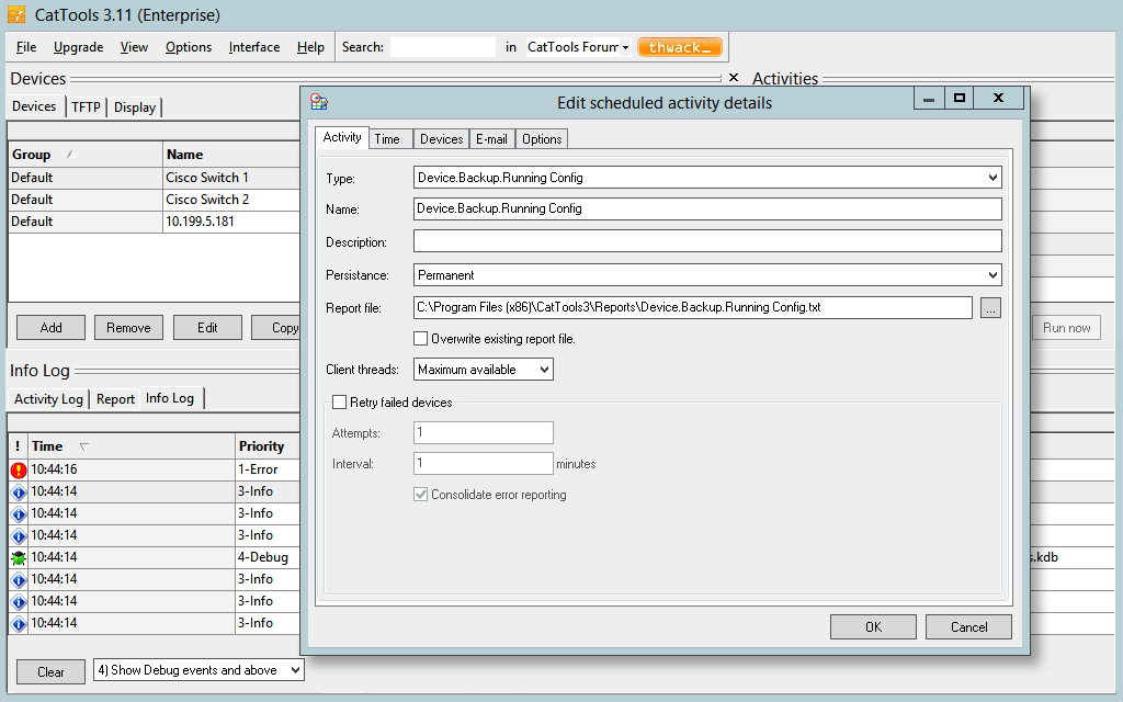 Kiwi CatTools | SolarWinds