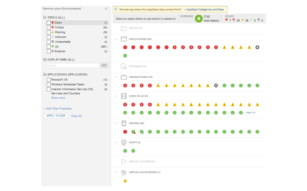 XtremIO Storage Monitoring 3 Features Array Item - features item image